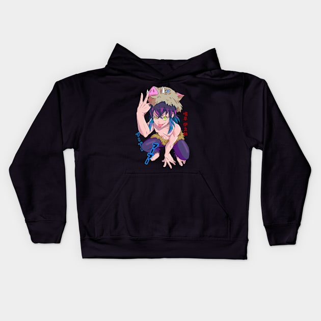 Little pig Kids Hoodie by PsychoDelicia